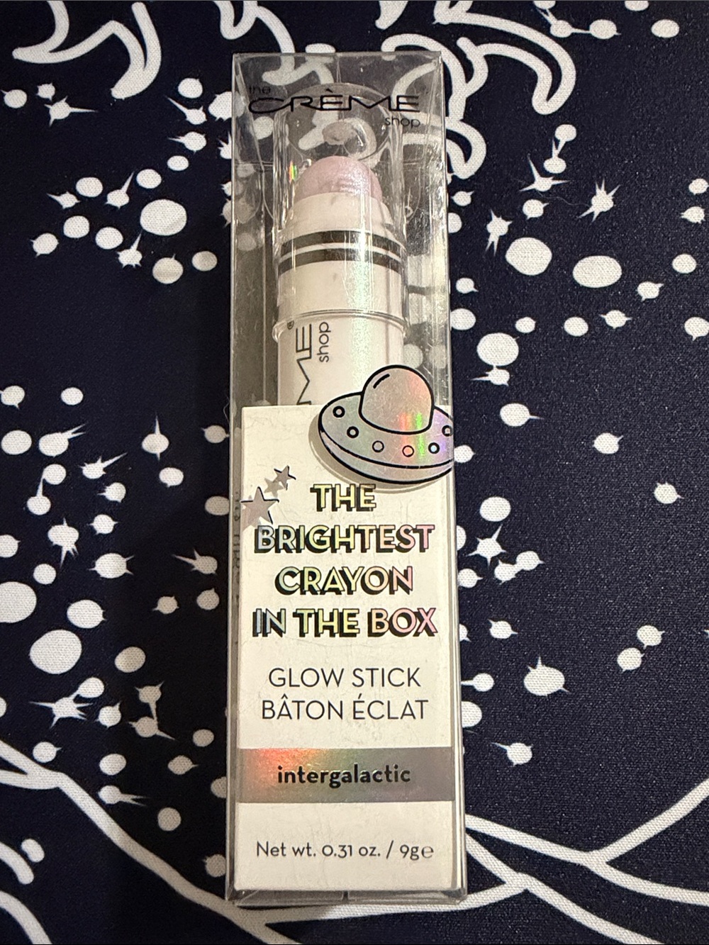 The Crème Shop Intergalactic Glow Stick Highlighter - Pink Shimmer